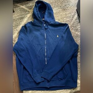 Polo Ralph Lauren Blue Hoodie Jacket